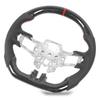 Hydro Dip Carbon Fiber Look Steering Wheel Perforated Leather For Mustang V6 EcoBoost GT Shelby 2015‑2017