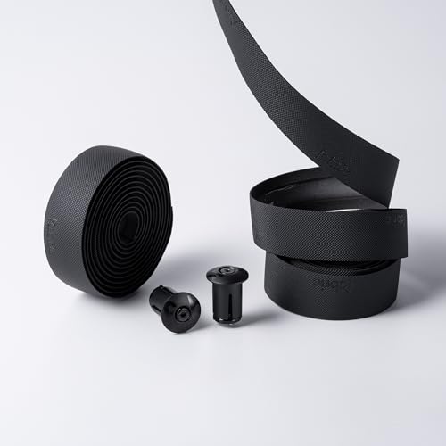 Fabric Bicycle Handlebar Tape, Narl FHT-02, 2.5mm Thickness, Black