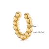 HECHENG,Fashion Ear Cuffs Without Piercing Ear Clip Earrings Non-Piercing Fake Cartilage Earrings For Women Zircon