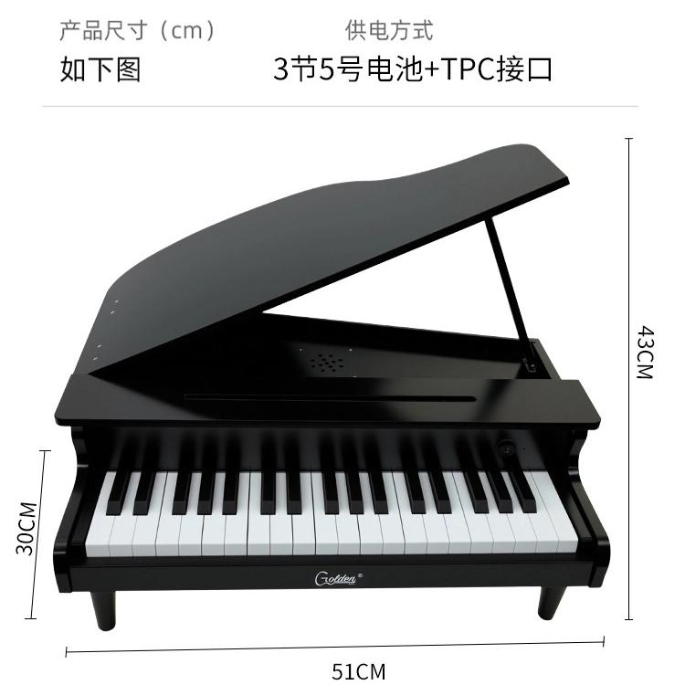Wooden children's piano infant boy girl baby 18/25/37 key entry electronic keyboard can play parent-child birthday gift