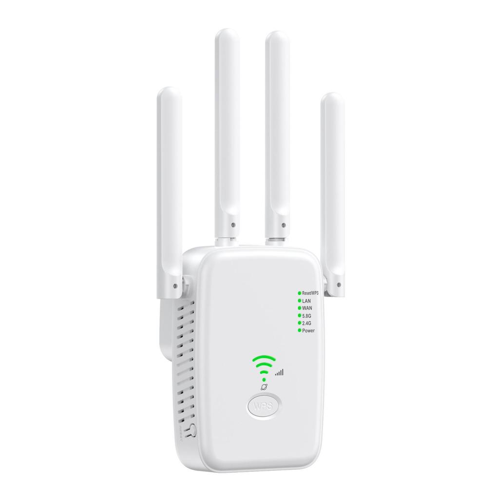 Dual-Band 1200M WiFi Signal Amplifier Extender (2.4G/5G)