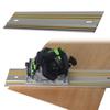 Professional Track Sawing Guide Rail 600mm Cutting Ranges Universals Compatibility for Woodworking Projects Straight Cut