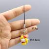 kawaii Hello Kitty Toy Pendant Cute Cat Phone Case Decorative Necklace Pendant Kawaii Women Accessories Festival Gifts