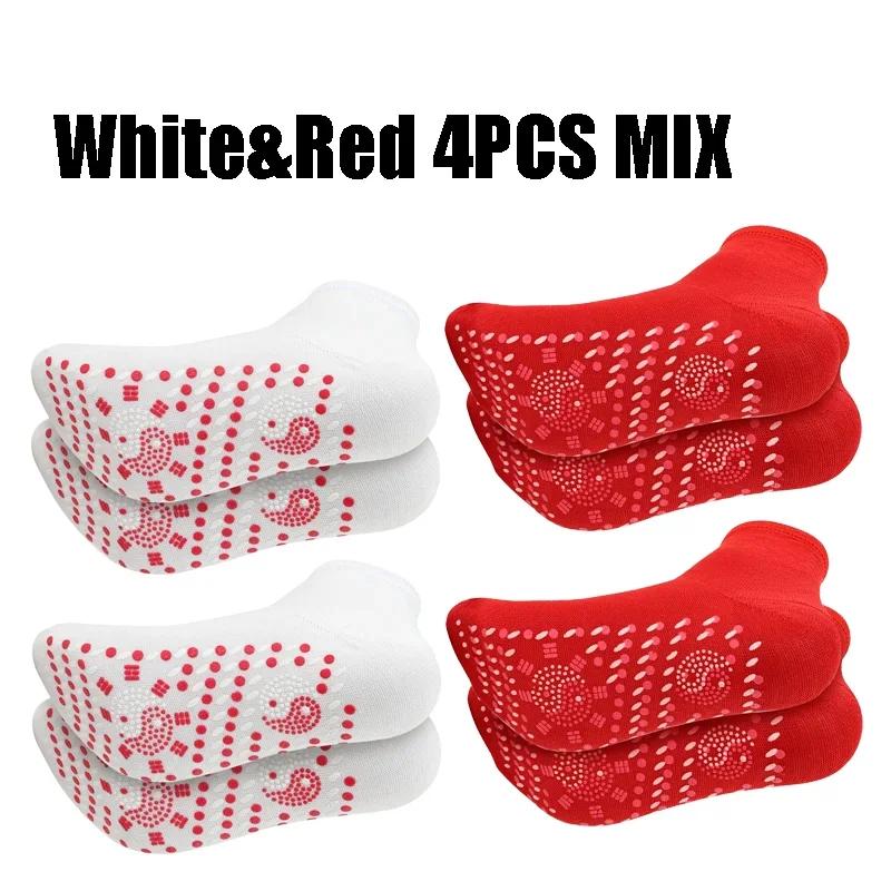 1/5 paar Turmalin Selbst-Heizung Socken Winter Warme Thermische Gesundheit Pflege Socken Abnehmen Gesundheit Kurze Socke Magnetische therapie Socke