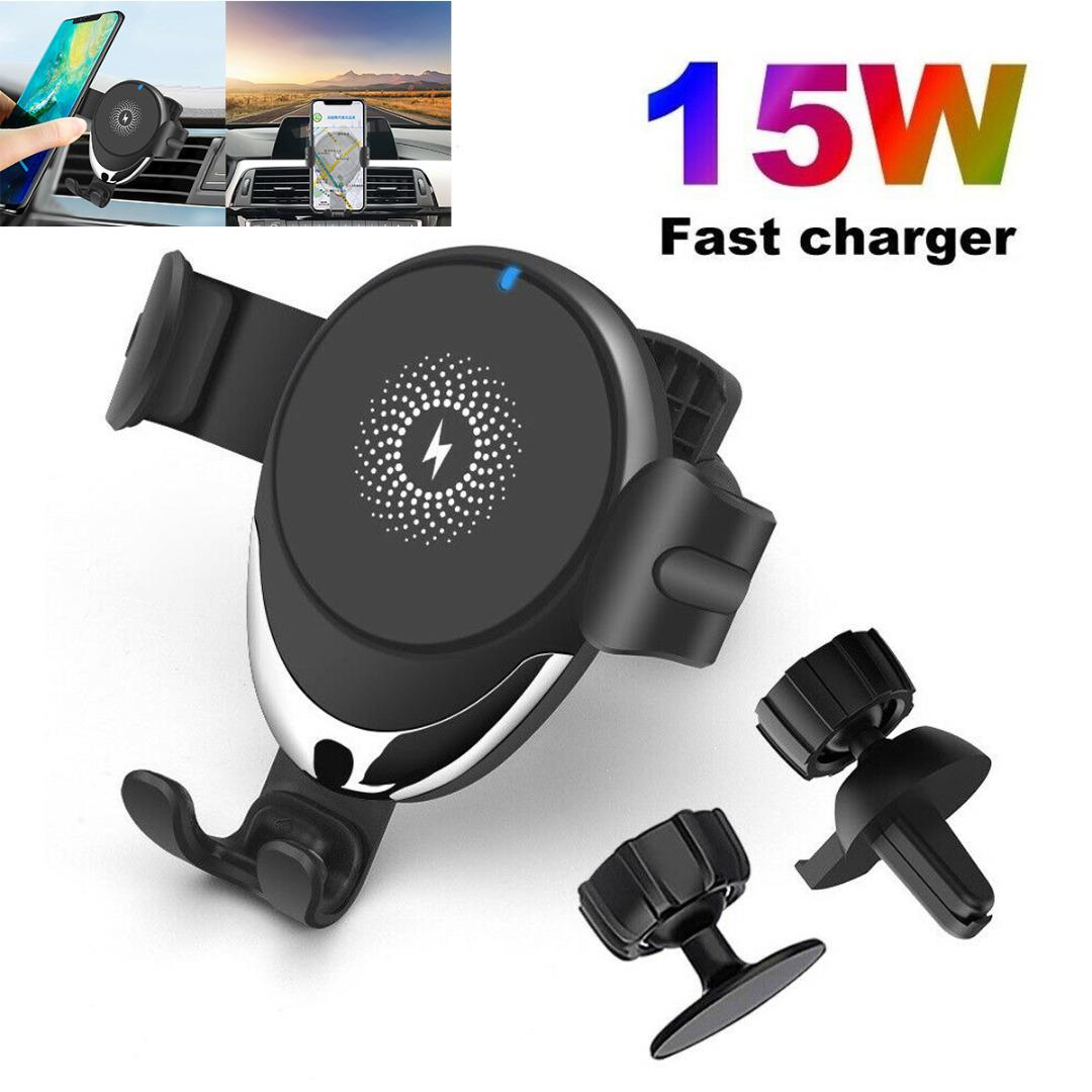 

PDTO 15W Fast Qi Беспроводное зарядное устройство Автомобиль гравитация Универсальный держатель телефона для iPhone 11