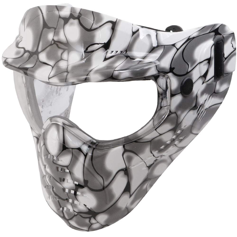 Axel Arms Sports Full Face Guard Goggles White Snake