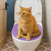 Portable Pet Toilet Trainer Washable Removable Cat Toilet Training Non-slip Weight-supporting Cat Toilet Seat Training System