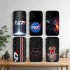 Game N7 M-Mass Effect Phone Case For Samsung S25,S24,S21,S22,S23,S30,Ultra,S20,Plus,Fe,Note,10,9,5G Black Cover
