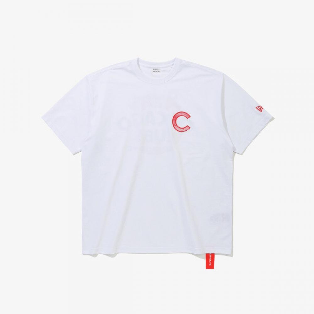 

New Era Chicago Cubs Risograph T shirT 15147519 white/L