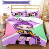 3pcs KPop Demon Hunters22 Cover Set - Personalized Name, HD Printed Bedding with 1 Cover and 2 Pillowcases - Perfect for Home Decor, Easy Care