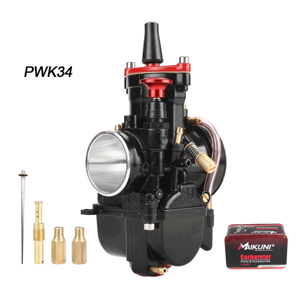 Motocyklové závodní díly Karburátor Pwk 21 24 26 28 30 32 34 MM PWK Carb with Power Jet Fit Scooter ATV Quad Dirt Bike