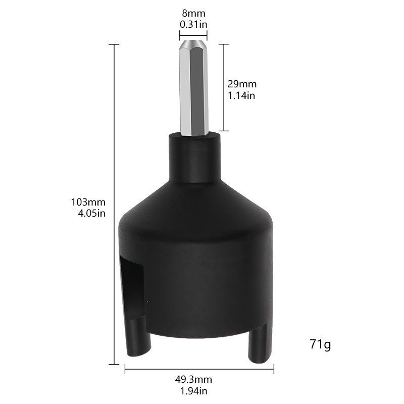 Self-Tapping Electronic Fence Insulator Sleeve & Wire Hook