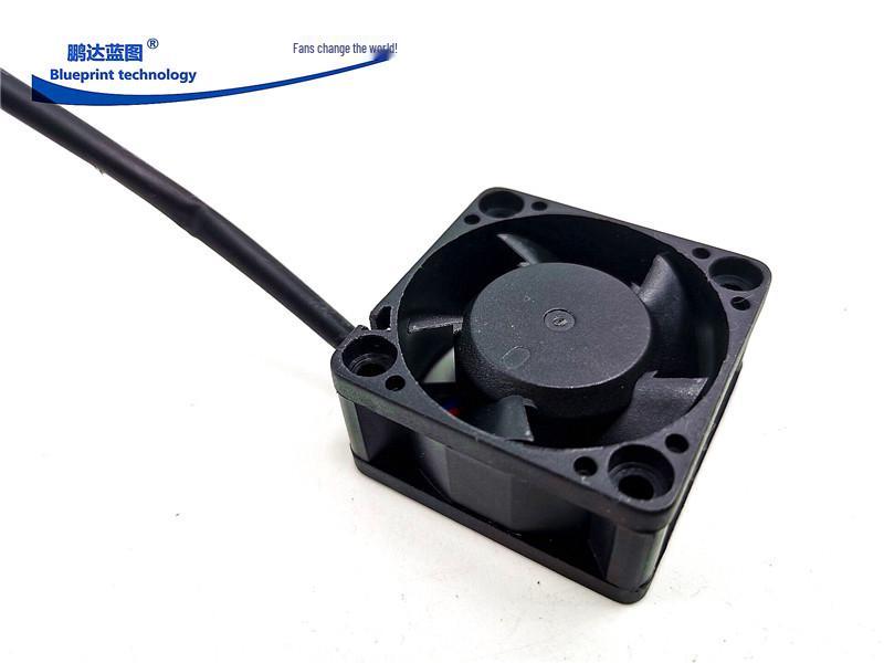 New 4020 4CM Double Ball Bearing High Airflow 12V PWM Temp-Controlled 3-Wire Motherboard Cooling Fan