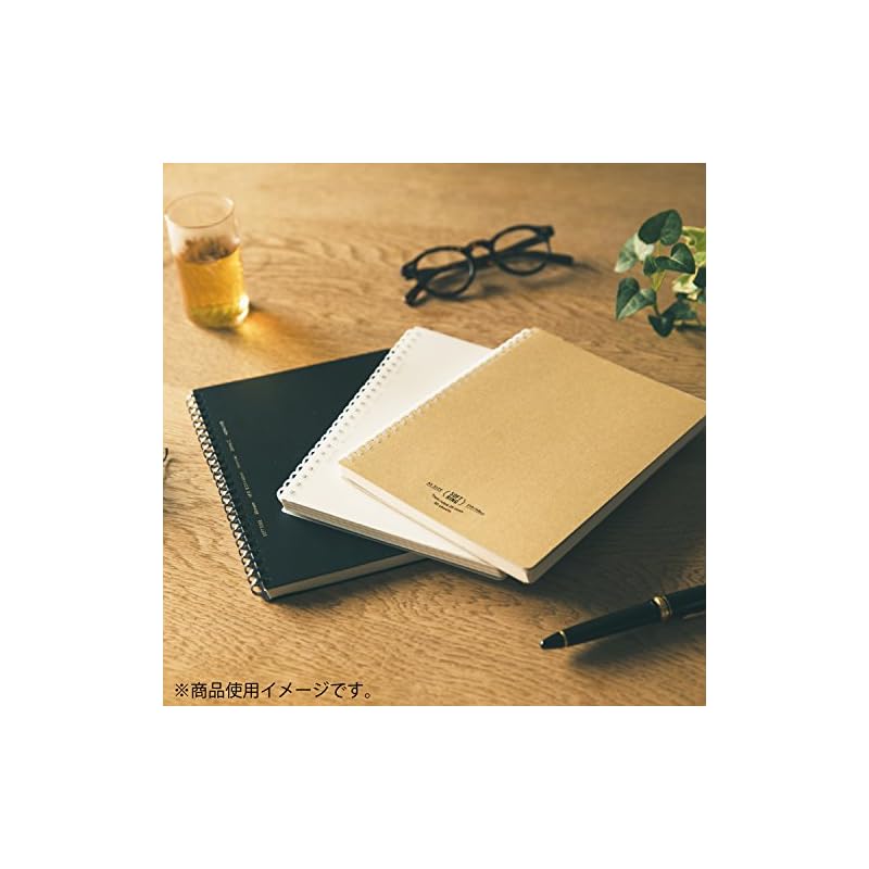 KOKUYO Soft Ring Notebook, Business Use, 70 pages, A5 size, Grid ruled, Black, Su-SV437S5-D