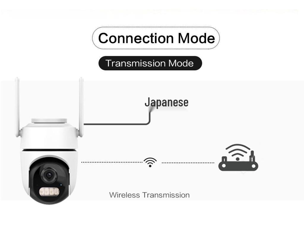 iCsee Outdoor HD WiFi Surveillance Camera 1080p