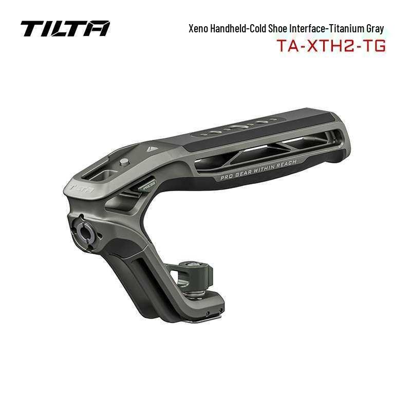 XENO Universal Quick Release Camera Cage Handle with Cold Shoe.