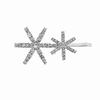 Korea Fashion Party Crystal Hairslide Rhinestone Hairclip Shiny Star Snowflake Shape Hairpin Hair Accessories for Women Headwear