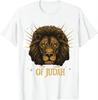 Jesus Lion of Judah Christian Gift for Men Women T-Shirt  Vintage T Shirt  Animal Tops  Ropa Hombre