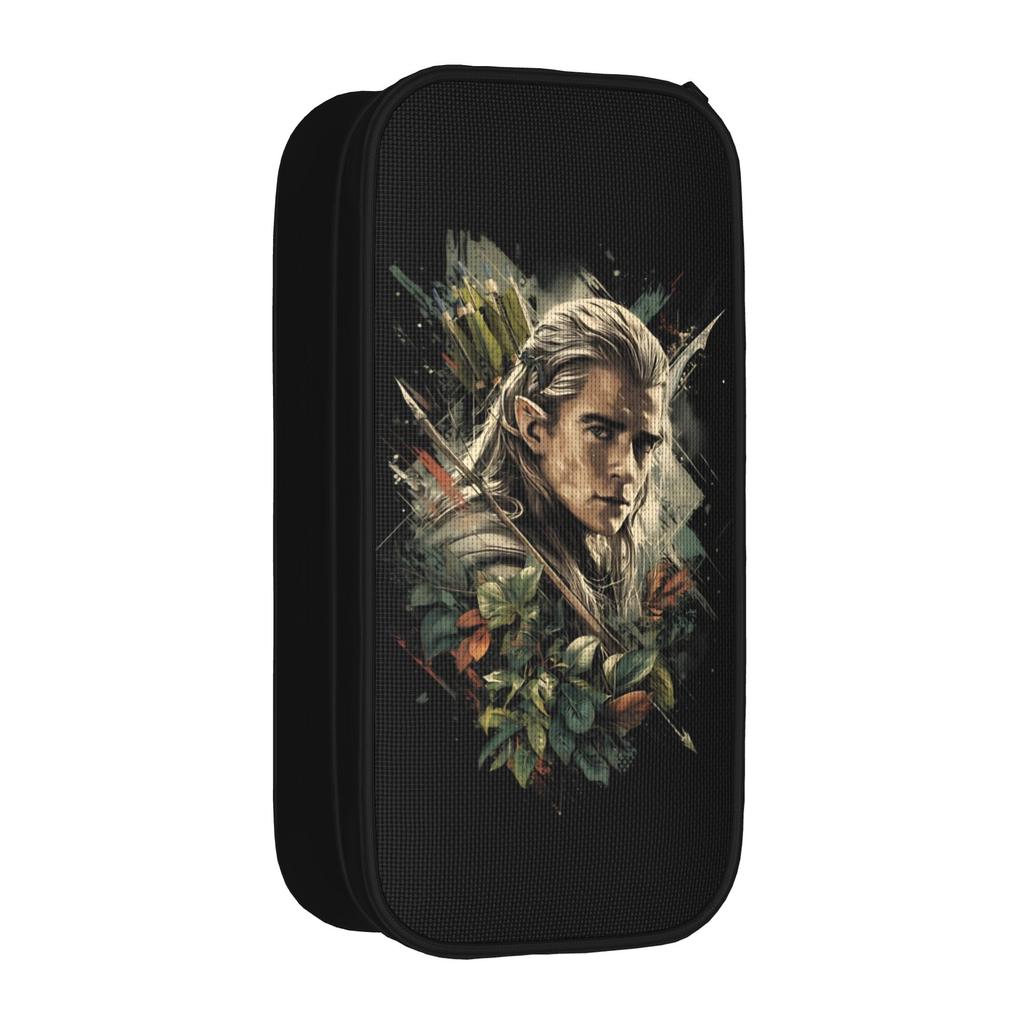 L-Lords R-Rings Legolas Pencil Cases Classic Pen Bag Student Big Capacity School Supplies Cosmetic Pencilcases