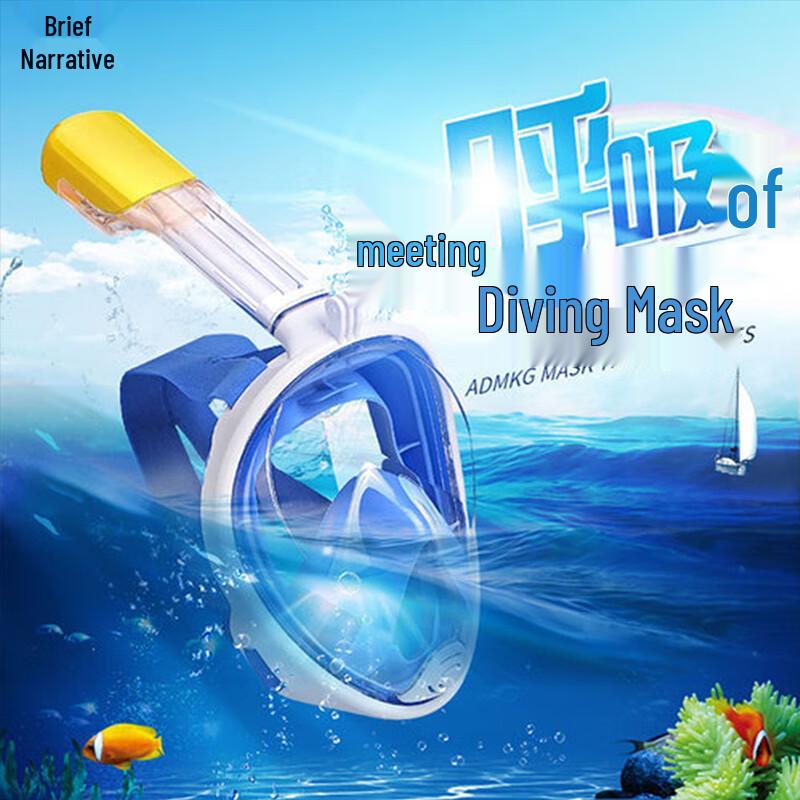 Xujian Full Face Snorkel Mask
