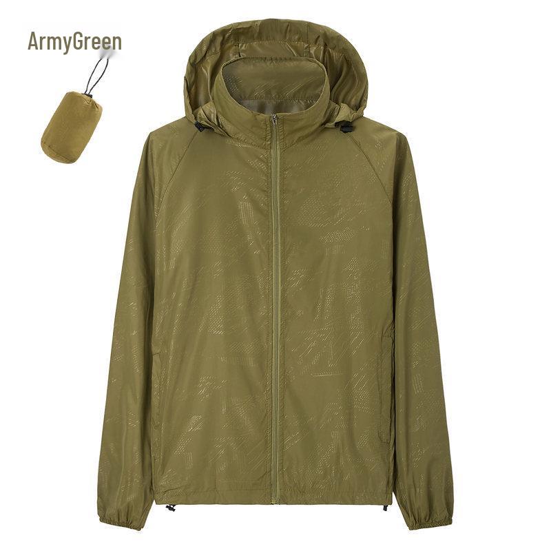 Custom Outdoor Skin Coat: Lightweight, Quick-Drying, Waterproof Sunscreen Jacket for Men & Plus Size Women