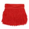 10yd 14cm Long Fringe Latin Dress Tassels Polyester Lace Trim Ribbon Sew Stage DIY Curtain Apparel Accessories