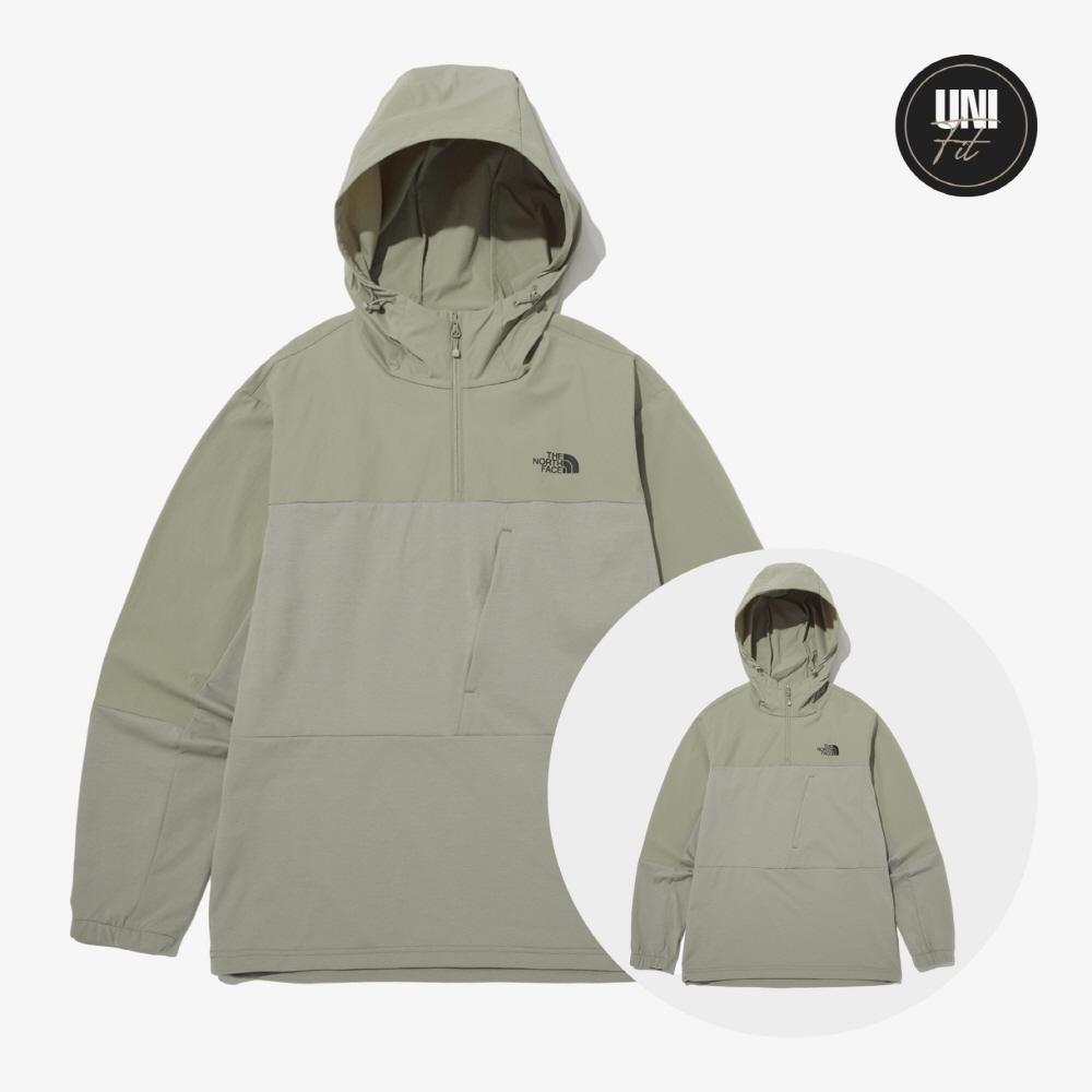 

THE NORTH FACE NT7LP03B Футболка Ascend Hybrid с длинным рукавом на молнии