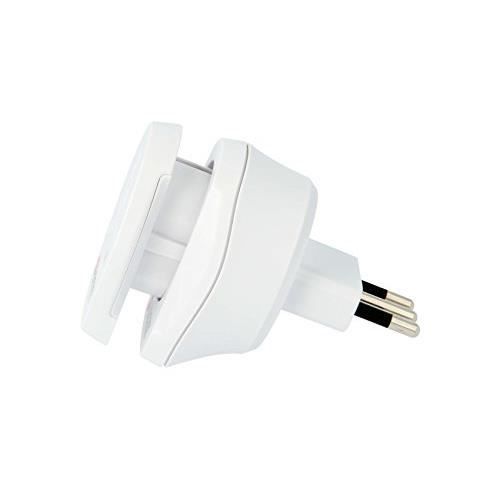 Adaptateur de voyage - skross - 1-500213 - compact et facile à transporter - universel - blanc