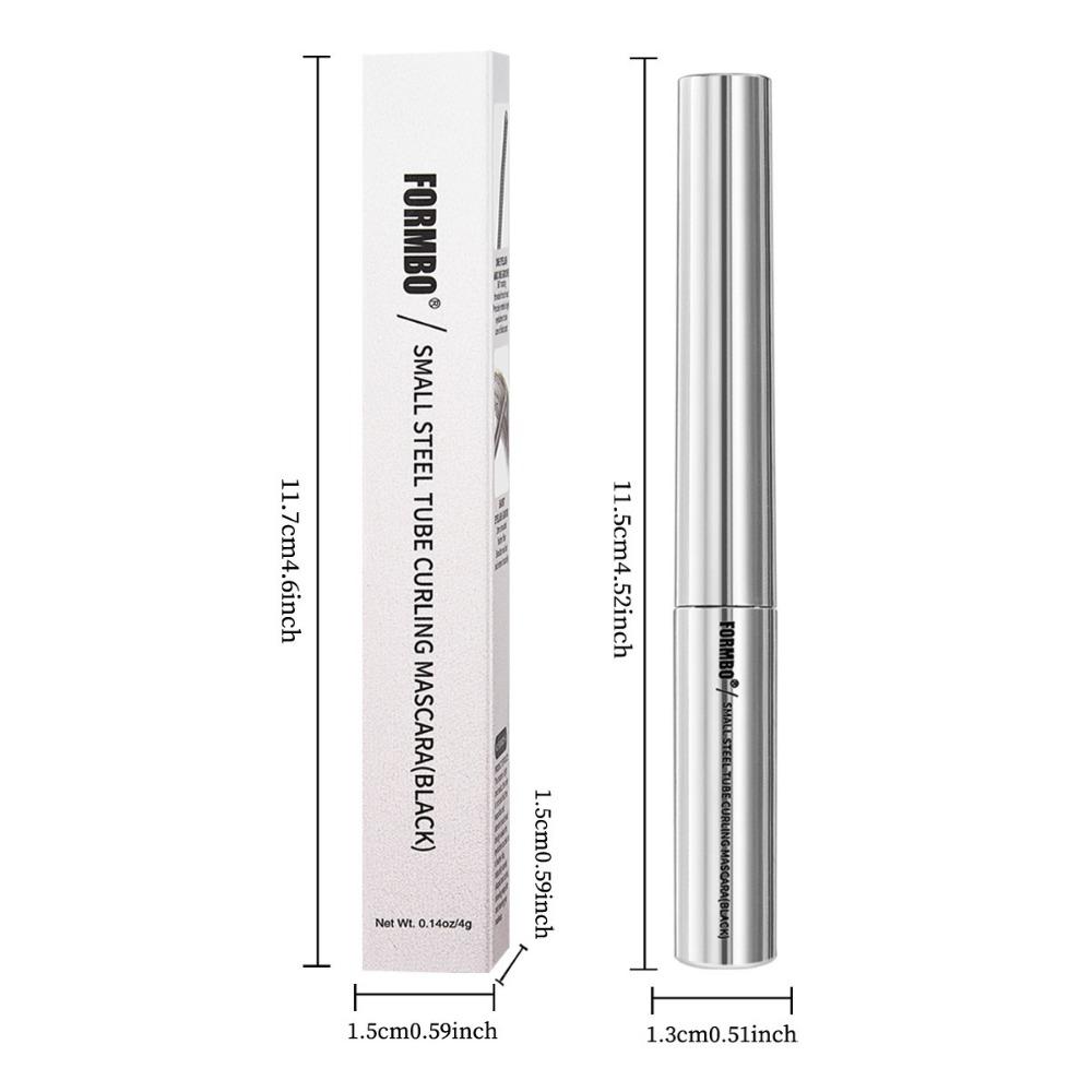 Super Waterproof Mascara, Sweatproof and Long-lasting with Curling Effect and Lengthening Effect, Prevents Smudging and Settling