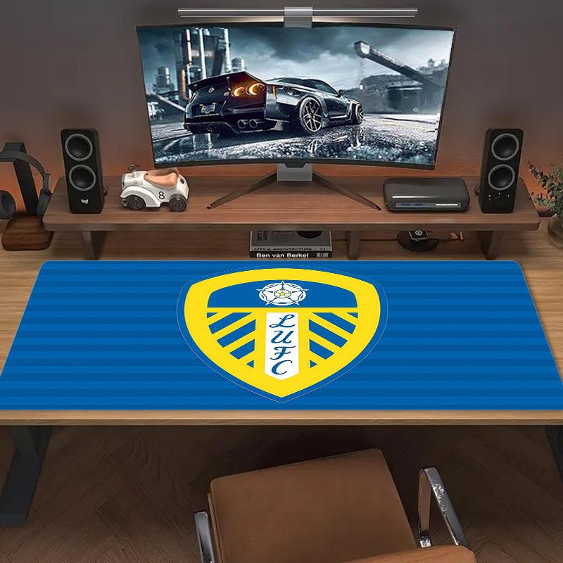 Leeds United Print  Cushion Non-slip Laptop Tablet Big Mousepad XXL Mat Mini PC Playmat With Lock edge