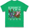 Lilo Stitch Christmas T Shirt Sleighinit Stitch Xmas Tee Shirt Gift Tee Top
