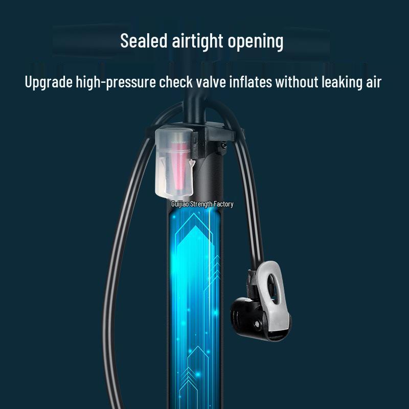 Ounai Universal Ultra-High Pressure Air Pump with Gauge for Cars and Motorcycles