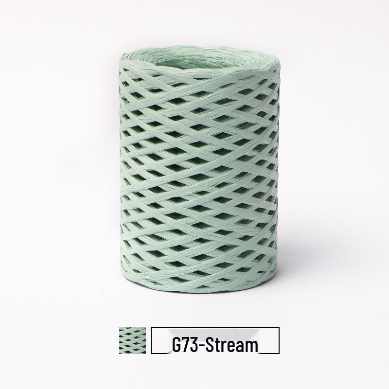 Cotton Raffia Yarn for Crocheting and Knitting Summer Hats and Bags