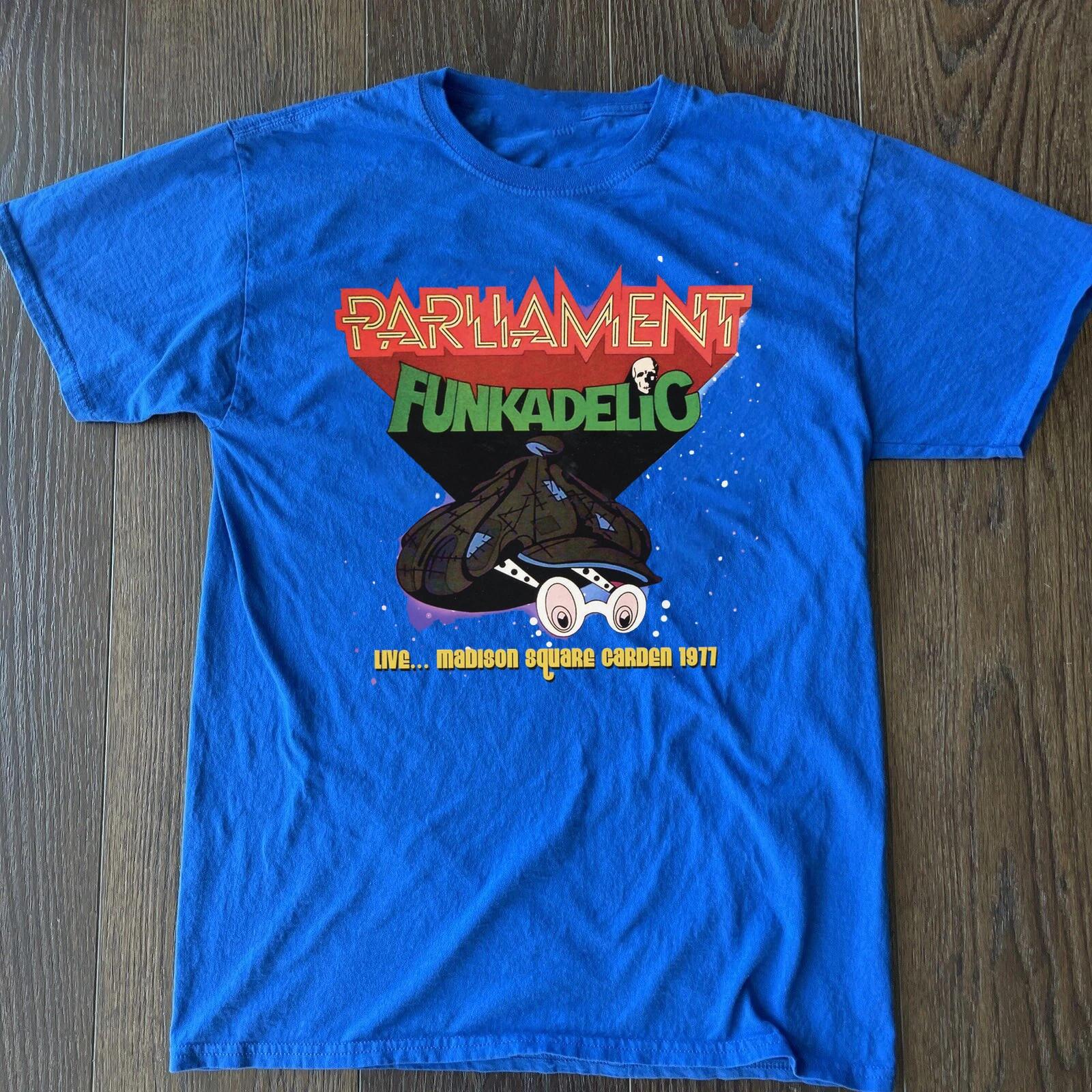 Parliament Funkadelic 1977 Album Unisex T-Shirt Cotton S-2345XL M