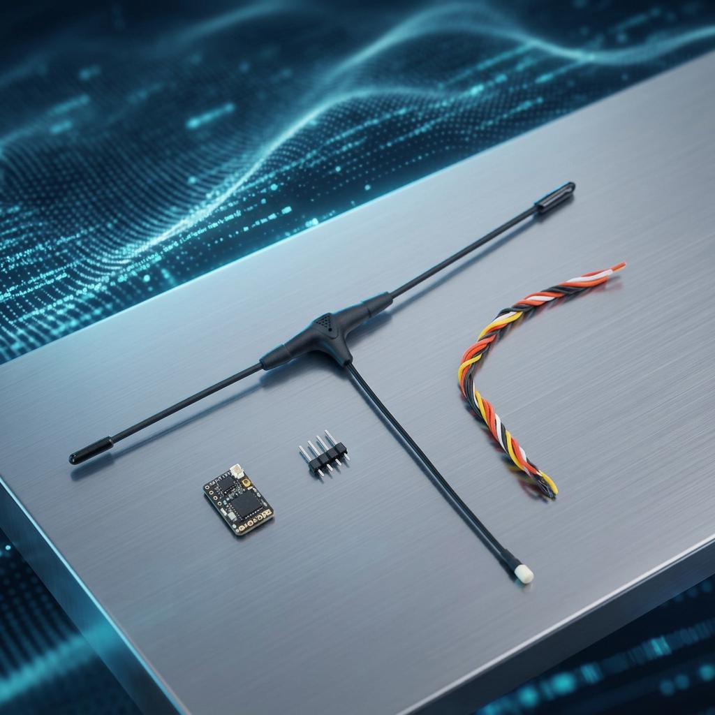 TEAMBLACKSHEEP Original TBS Crossfire Nano RX SE Receiver Immortal T Antenna CRSF 915/868Mhz Long Range UHF Drones Accessories