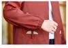 Mother's Spring & Autumn Thickened Windbreaker: Fashionable, Short Style Jacket for Middle-Aged & Elderly Women
