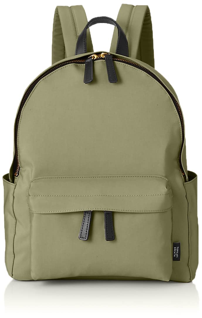 

PLENTY Backpack S BREATH Green Gray [Topkapi] Women s