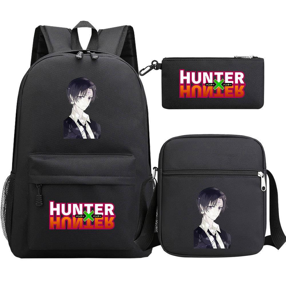 Animation, Full-Time Hunter, Young Students, School Bags, Men'S And Women'S Leisure Travel, Backpacks, Trendy Computer Bags
