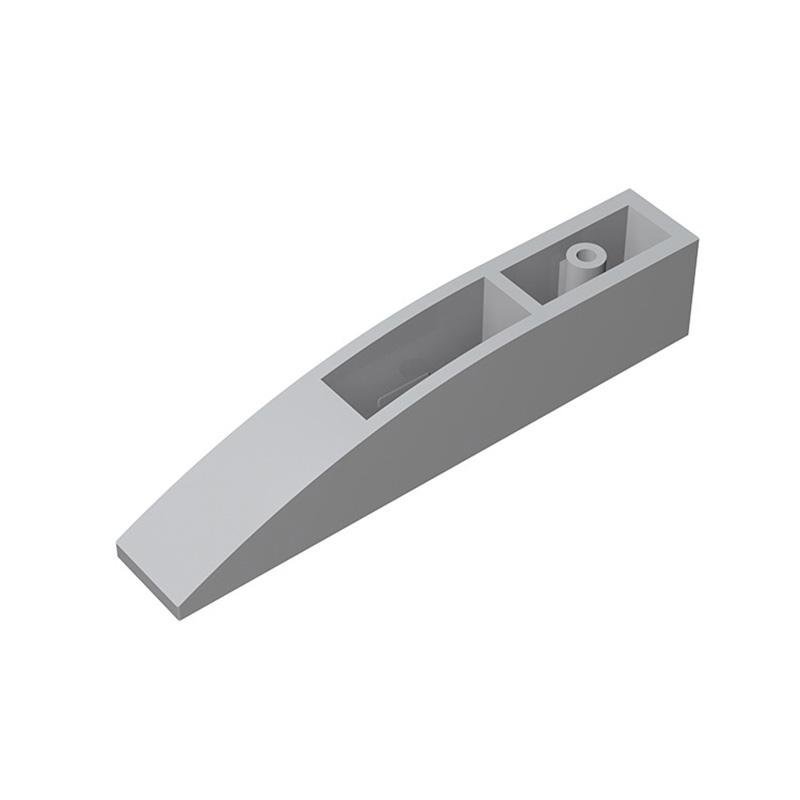 Non-Toxic Moc 10Pcs 4 Curved 6X1 Inverted Building Blocks Kit Slope Conntctor Bricks Particle Puzzle Toy Children Birthday Kid Gifts