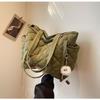 Cotton Bag Rhombus Large Capacity Women'S Hand-Held Tote Bag Commuter Shopping Versatile Shoulder Bag
