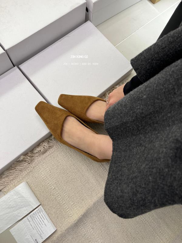 Fashion Branded Pumps Dress Shoes Round Toe Woman 2025 Platform Heels Chunky Sandals All-Match Lace-Up Shallow Mouth Latest Slip On Foot