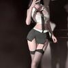 Sexy Lingerie Sexy Secretary Dress Flirting Seduction Teacher Role-playing Tight Uniform Hip Skirt