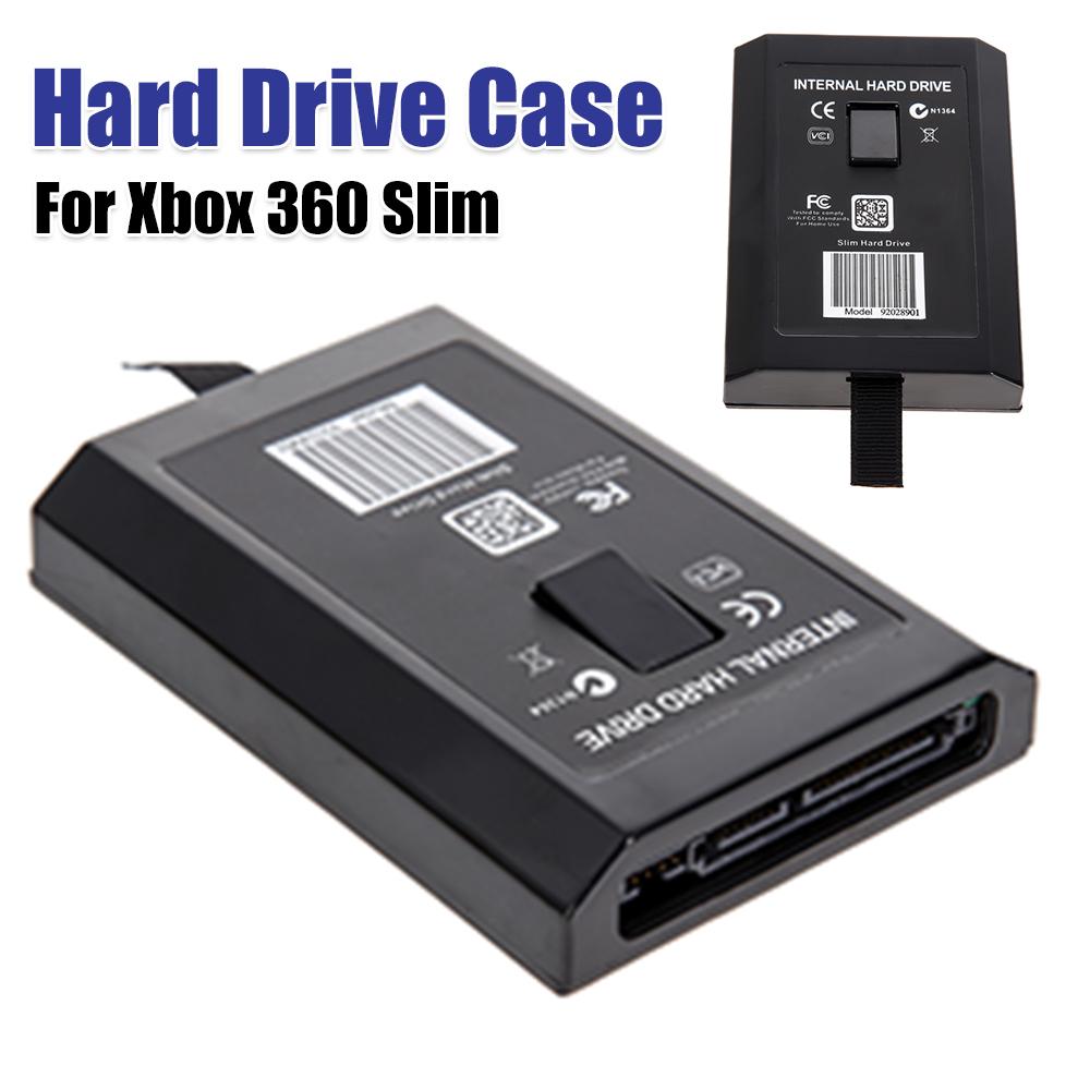 Scatola Portatile per Hard Disk Interno HDD per HDD da 20GB 60GB 120GB 250GB Custodia Scatola Accessori per Giochi Sostituzione per XBOX 360 Slim