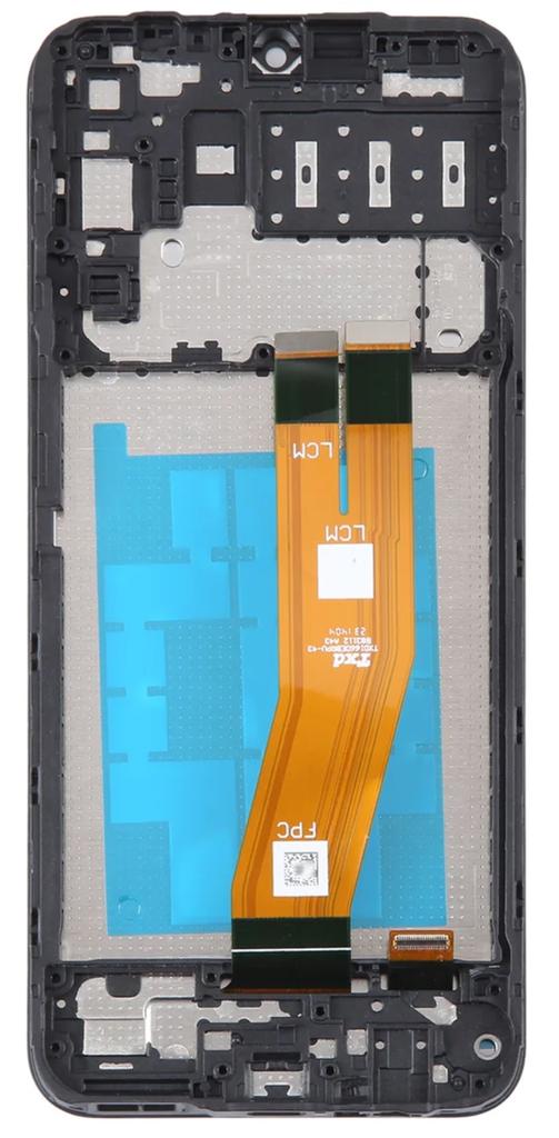 Orijinal Samsung Galaxy A14 SM-A145 4G LCD Ekran + Dokunmatik Ekran (Yenilenmiş) Siyah Çerçeve