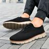 TUINANLE Herren Sneaker Übergröße 40-50 Schuhe Lässige Sneaker Atmungsaktive Mesh-Schuhe
