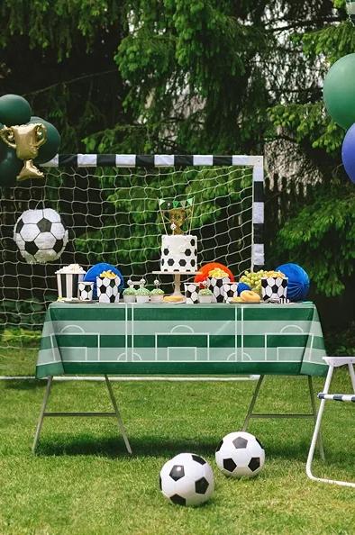 Obrus Foliowy Piłka Nożna Boisko Murawa Stadion Football Urodziny 120X180Cm