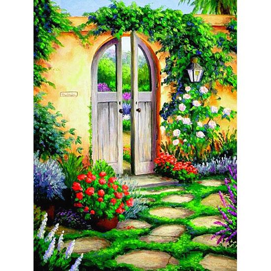 

Набор для алмазной живописи Цветочный пейзаж 5D DIY Алмазная вышивка Распродажа Пиратский корабль Кот Стразы Вышивка крестом Мозаика Домашний декор Full Square 20X30CM светло-синий