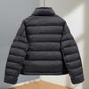 Silkberry Women's 90% Down Stand-Collar Short Puffer Jacket