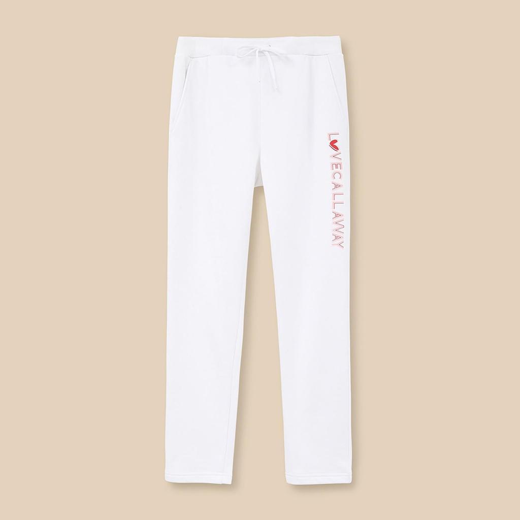 Jogger Pants Golf C24126220 [Callaway] Women's [LOVE Series] / / 1030_White