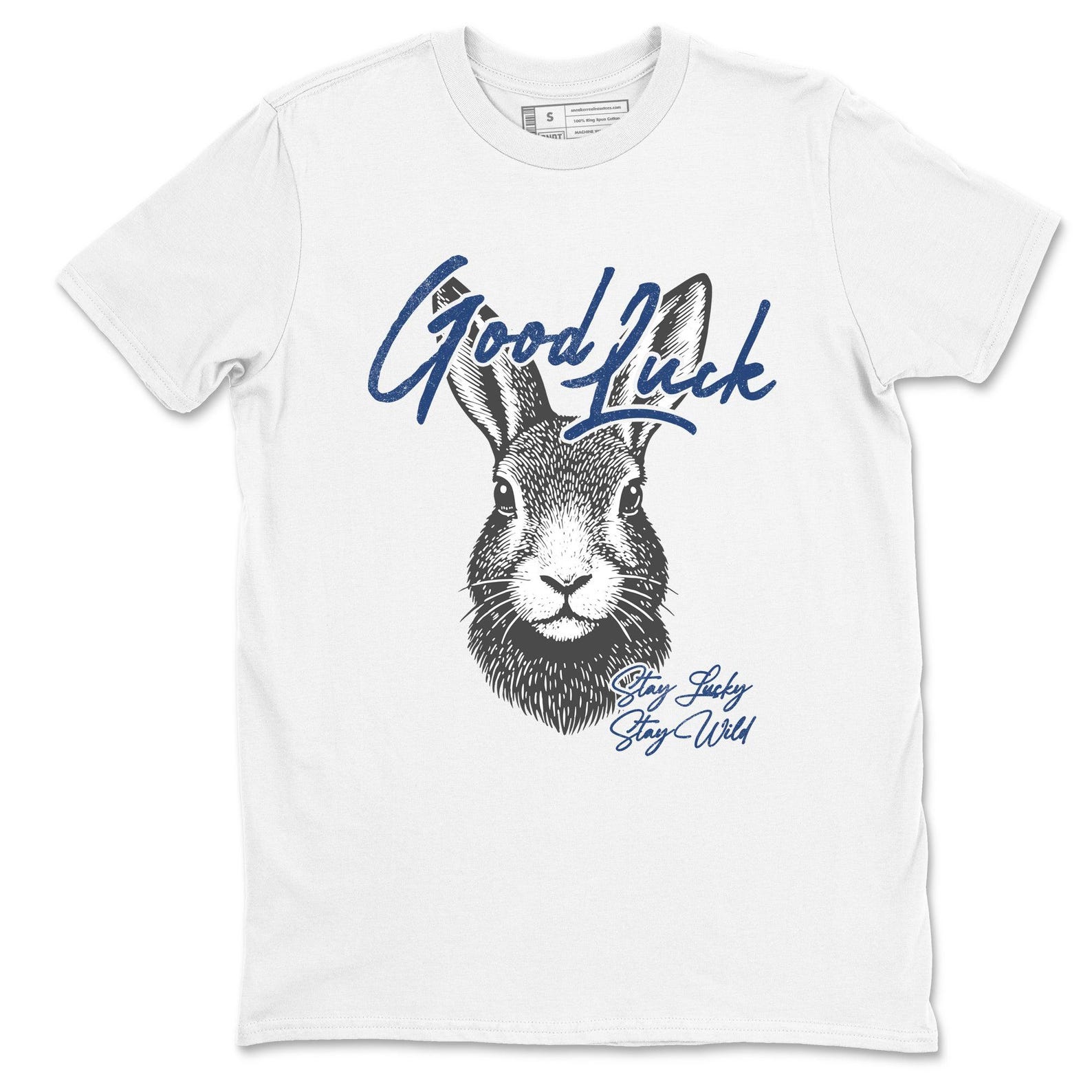 Good Luck Rabbit Graphic T-Shirt – Streetwear Tee S